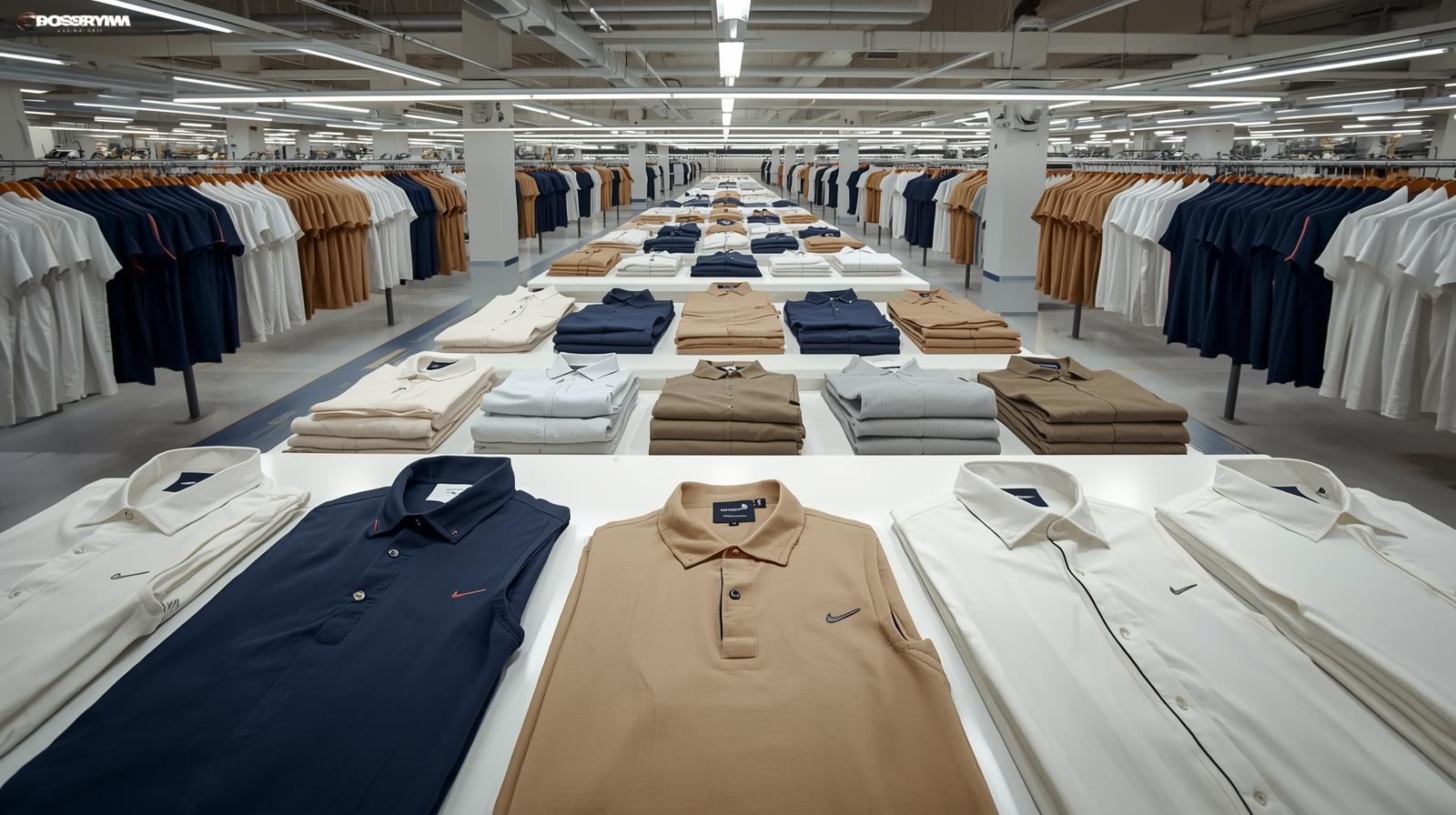 Casual menswear range